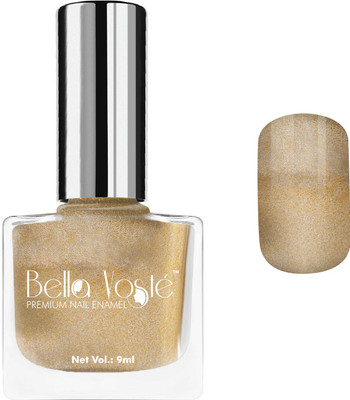 

Bella Voste NAIL POLISH 9 ML SHADE NO. 22 SIZZLING AFFAIR Shimmery Gold