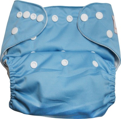 

Coddle Baby Pocket Cloth Diaper with 3 Layer Microfibre insert, for the Babies, Blue