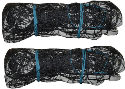 

YUKI Volly Ball Net (SIZE : 33 x 3), Pair with Canvas Tape Volleyball Net(Black)