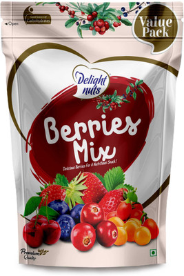 

Delight Nuts Berries Mix- 750gm (Value Pack) Assorted Nuts(750 g, Pouch)