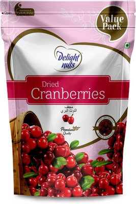 

Delight Nuts Dried Cranberries -750gm (Value Pack) Cranberries(750 g, Pouch)