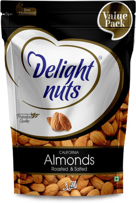 

Delight Nuts California Almonds (Roasted & Salted)- 750gm (Value Pack) Almonds(750 g, Pouch)