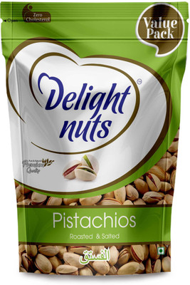 

Delight Nuts Pistachios (Roasted & Salted)-750gm Pistachios(750 g, Pouch)