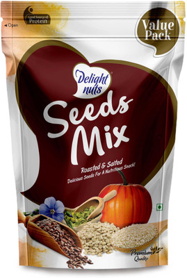 

Delight Nuts Seeds Mix Roasted & Salted- 750gm (Value Pack) Assorted Nuts(750 g, Pouch)