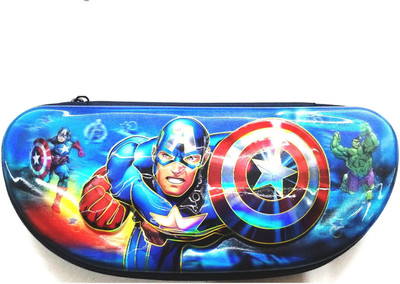 A2Z 7D Avenger Art Plastic Pencil Box(Set of 1, Blue)