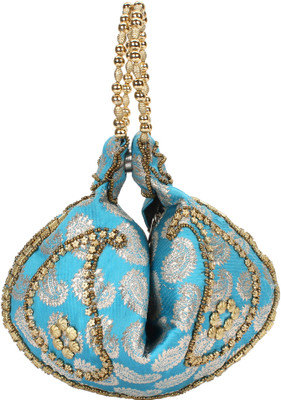 

Favria Wedding Potli(Blue)