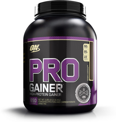 

Optimum Nutrition Pro Weight Gainers/Mass Gainers(2.31 kg, Double Chocolate)