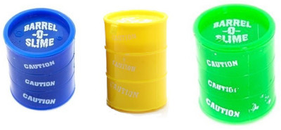 

Ayezent Barrel O Slime BOS13 Blue, Yellow, Green Putty Toy