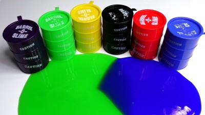 

Ayezent Barrel O Slime BOS37 Multicolor Putty Toy