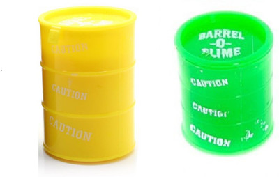 

Ayezent Barrel O Slime BOS7 Yellow, Green Putty Toy