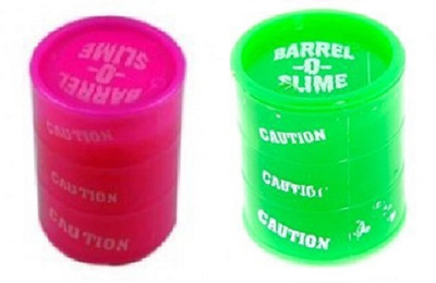 

Ayezent Barrel O Slime BOS10 Pink, Green Putty Toy
