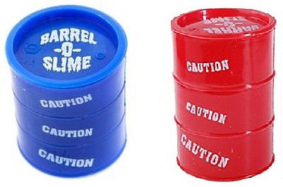 

Ayezent Barrel O Slime BOS2 Blue, Red Putty Toy