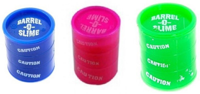 Ayezent Barrel O Slime BOS15 Blue, Pink, Green Putty Toy