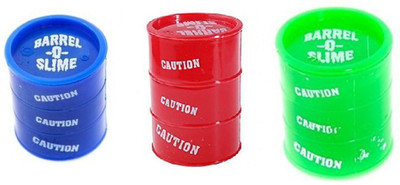 

Ayezent Barrel O Slime BOS16 Blue, Red, Green Putty Toy