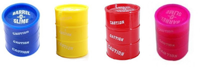 

Ayezent Barrel O Slime BOS17 Blue, Yellow, Red, Pink Putty Toy