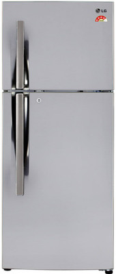 LG 260 L Frost Free Double Door 4 Star Refrigerator(Shiny Steel, GL-I292RPZL) available at flipkart for Rs.24999