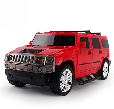 

Electrobot Rechargeable Remote Controlled Hummer Car With Adjustable Front Wheel Alignment For Girls And Boys(Red)