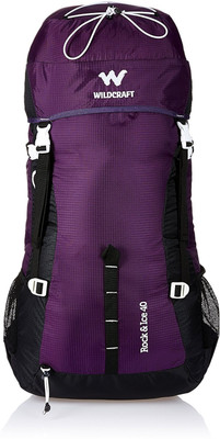 

Wiki by Wildcraft Rock & Ice Purple Rucksack Rucksack - 18.72 L(Purple)