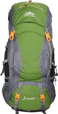 

Mount Track X-Trail Trekking & Hiking Backpack with Rain Cover Rucksack - 90(Green)