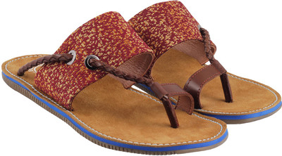 

Metro Men ,Maroon Sandals, 44;maroon