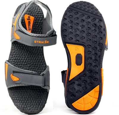 

Striker Men Grey Sports Sandals