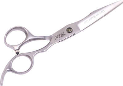 

XSDM HAIR CONVEX RAZUOR CUT SCISSOR F2-632 Scissors(Set of 1, Silver)