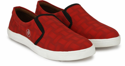 

Evolite Slip On Sneakers For Men(Red
