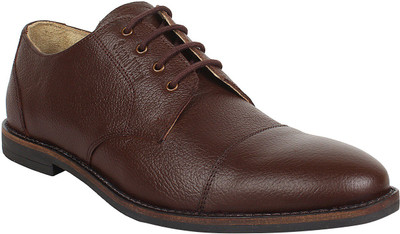 SeeandWear Mens Formal Shoes Derby For Men(Brown