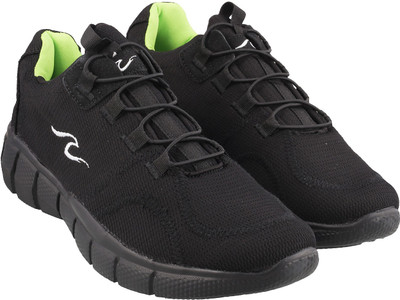 

Walkway Trendy Slip On Sneakers For Men(Black, 11;black