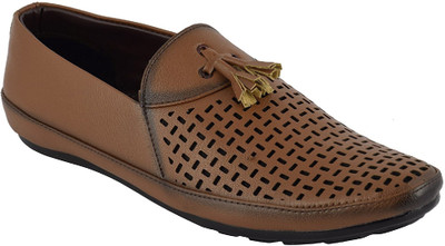 

welling Tan stylish Loafers For Men(Brown
