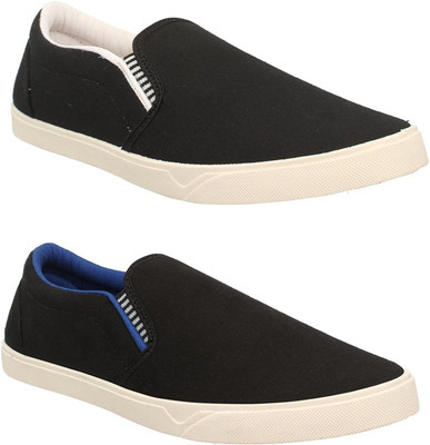 

Chevit Pack of 2 Casual Shoes (Moccasins Shoes ) Loafers For Men(Multicolor, Black
