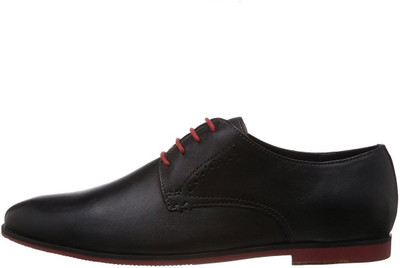 

Hush Puppies Premium Leather Derby For Men(Black
