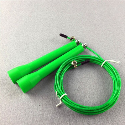 

FITGURU Jump Ropes, Green , Size:3 Meter Speed Skipping Rope(Green, Blue, Pink, Length: 300 cm)