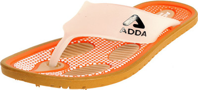 

Adda Flip Flops, White beige
