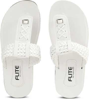 

Flite PUG059GWHWH8 Slippers, White