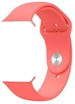 

SPARXON Soft Silicon Peach Replacement Band For Apple watch series 1 42mm Smart Watch Strap(Red)