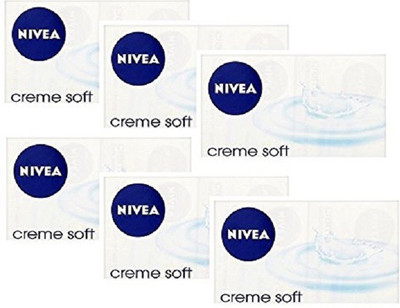 

Nivea Creme Soft Saop 50gm Pack of 6(50 g, Pack of 6)