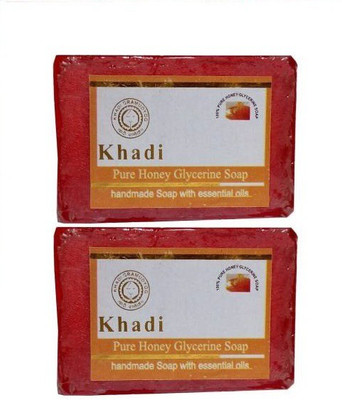 

Khadi Honey Soap 125 gm (Pack of 2)(210 g, Pack of 2)