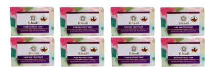 

Khadi Mix Fruit Soap 125 gm (Pack of 8)(210 g, Pack of 8)