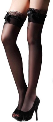DealSeven Fashion Women Lace Top Stockings at flipkart