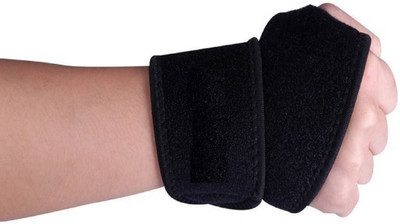 

Leosportz Wrist Wrap wrist support with Thumb Guard Wrist Support(Black