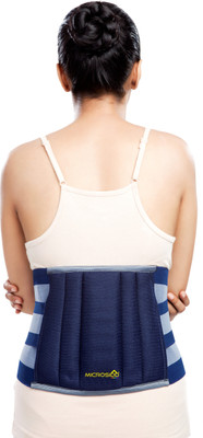 

Microsidd Lumbo Sacral belt for 40-44 inches Back & Abdomen Support (XL, Blue)