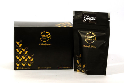 

Vimy Ginger Flavored Green Tea Ginger Green Tea Bags Box(50 g)
