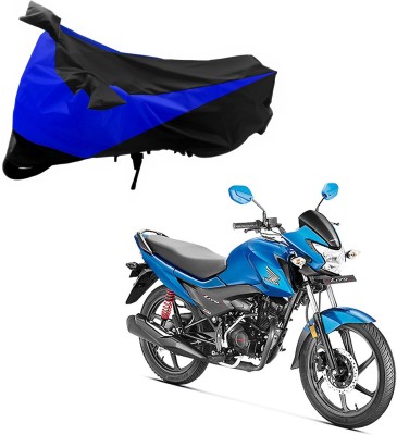 Purpleheart Two Wheeler Cover for Honda(Livo, Black, Blue)