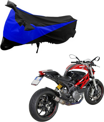Purpleheart Two Wheeler Cover for Ducati(Monster 796 S2R, Black, Blue)