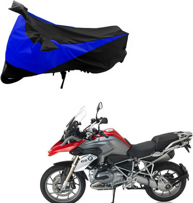 Purpleheart Two Wheeler Cover for BMW(1200 GS, Black, Blue)