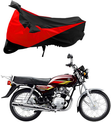 Purpleheart Two Wheeler Cover for Yamaha(Crux, Black, Red)