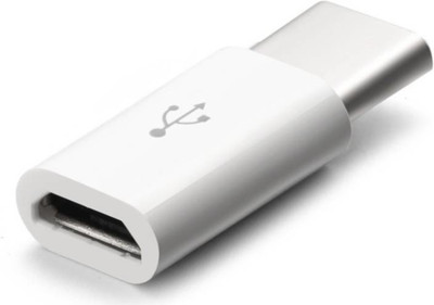 

SEGGO Micro USB 2.0 to TYPE-C Connector, Converter Data Cable USB Adapter(White)