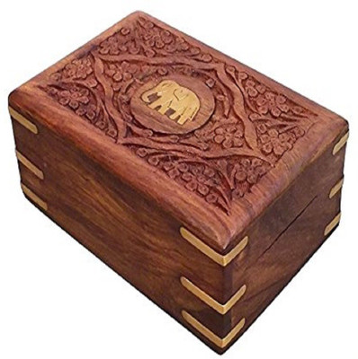 

Adaspo Adaspo-0489 Storage Box Of Jwellery Vanity Box(Brown)