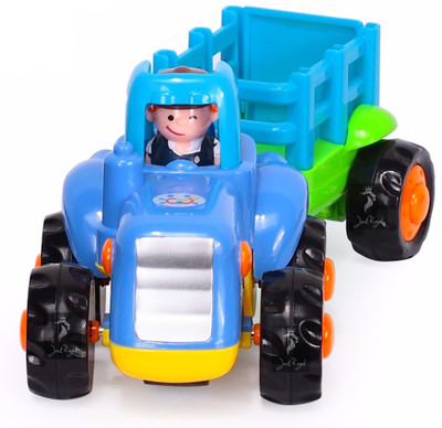 

Jack Royal Rural Roadsters-Farmer-Tractor(Friction toy)(Blue-Green)